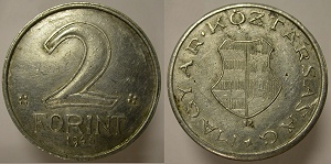 2 forint 1946 - hamis