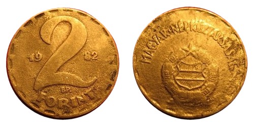 2 forint 1982 - hamis