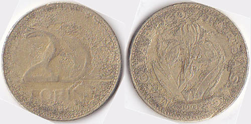 20 forint 1993 - hamis