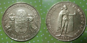100 korona 1908 - öntött hamis