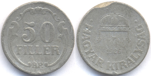 50 fillr 1926 - hamis