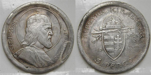 5 peng 1938 Szent Istvn