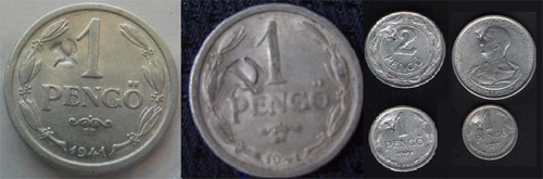 1-2-5 peng 1941-1944 - sarl-kalapcs ellenjeggyel