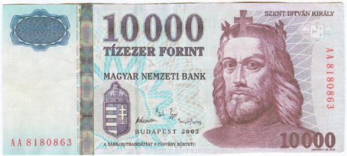 10000 forint 2003 - hamis