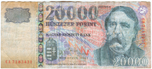 20000 forint 2007 - hamis
