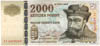 Magyar Nemzeti Bank forgalmi 2000 forint