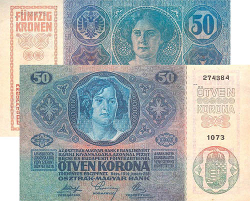 50 korona 1914 - modern msolat