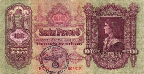 100 peng 1930 - hamis SS blyegzs