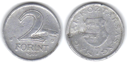 2 forint 1946 - hamis