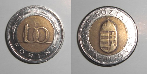 100 forint 1997 - hamis