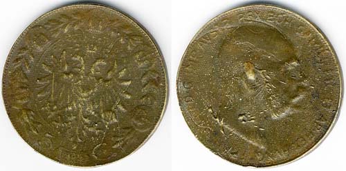 5 corona 1909 - hamis