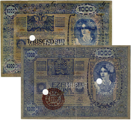 1000 korona 1902 - hamis