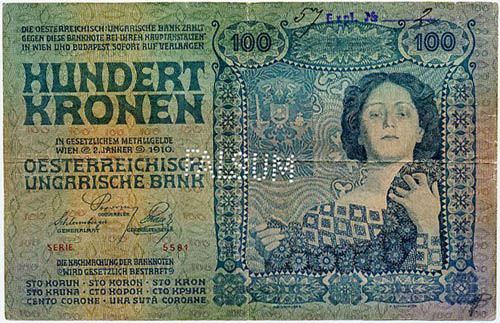 100 korona 1910 "pepita" - hamis